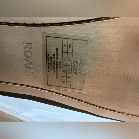 🆕ROAN Women’s Posey Leather Sandal SZ9 - Picture 3 of 8